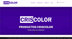 Desktop Screenshot of criscolor.com