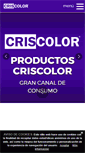 Mobile Screenshot of criscolor.com